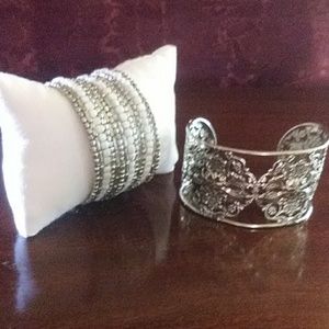 🌟Silver Cuff Bracelets